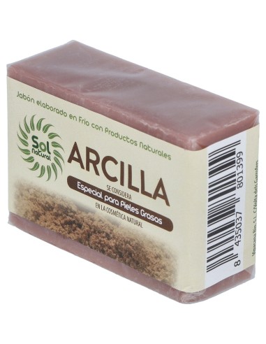 Jabon En Pastilla De Arcilla Acne 100Gr.