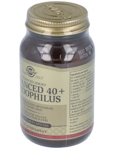 40 Plus Acidophilus Avanzado 60Vegicaps