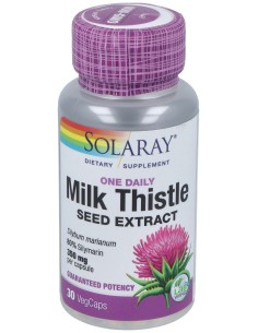 Solaray Milk Thistle Cardo Mariano 30 Cáps