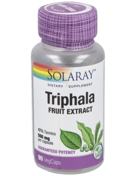 Solaray Triphala 500Mg 60Caps