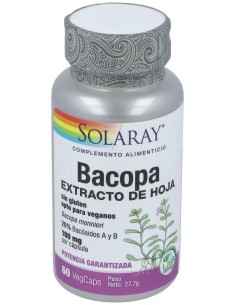 Solaray Bacopa 100Mg 60Cap