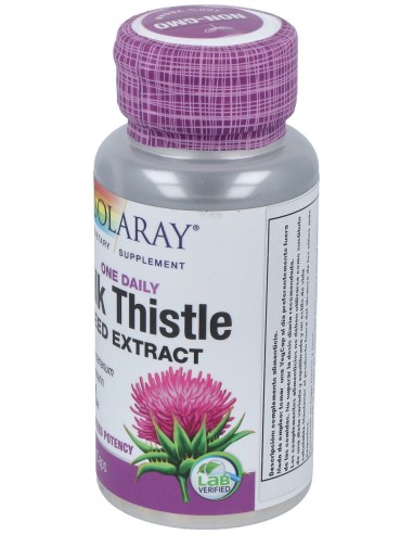 Solaray Milk Thistle Cardo Mariano 30 Cáps