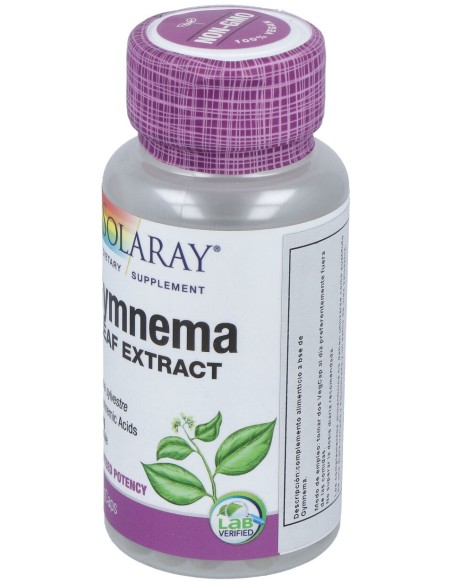 Solaray Gymnema 385 Mg 60 Cáps