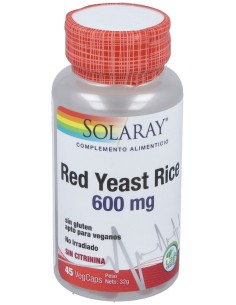 Red Yeast Rice (Levadura Roja De Arroz) 45Cap.
