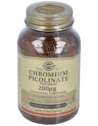 Cromo Picolinato 200Mcg 90Cap.