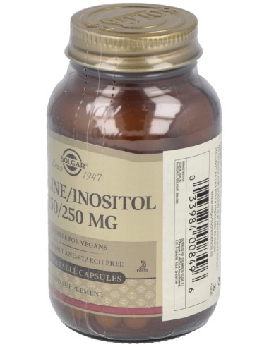 Colina Inositol 250/250Mg. 50Cap