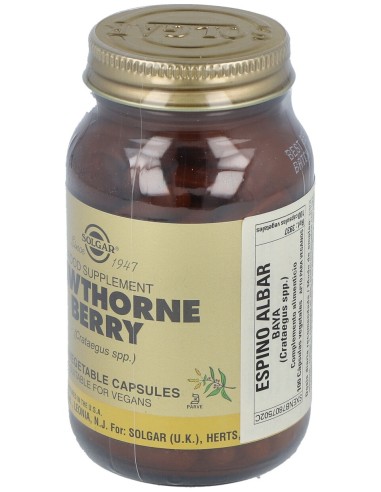 Espino Albar (Hawthorne)520Mg. Fp 100Cap.
