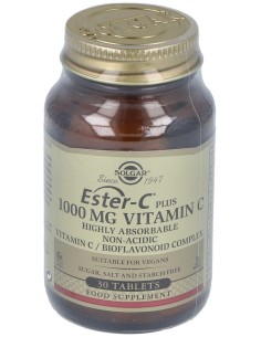 Ester C Plus 1000Mg. 30Comp.