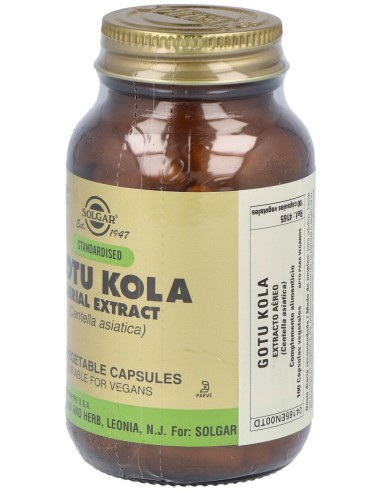 Gotu Kola Sfp (Centella Asiatica) 100Cap