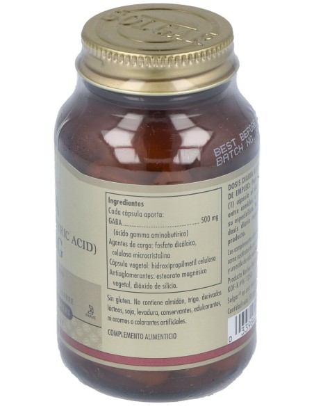 Gaba 500Mg. 50Cap.