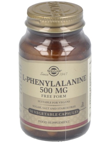 L-Fenilalanina 500Mg. 50Cap.