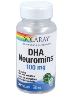 Solaray Dha Neuromins 100Mg 30Perlas