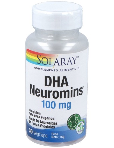 Solaray Dha Neuromins 100Mg 30Perlas