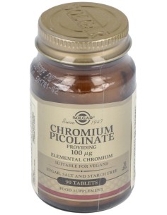 Gtf Cromo Picolinato Sin Lev.100Mcg.(Ref.1365) 90C