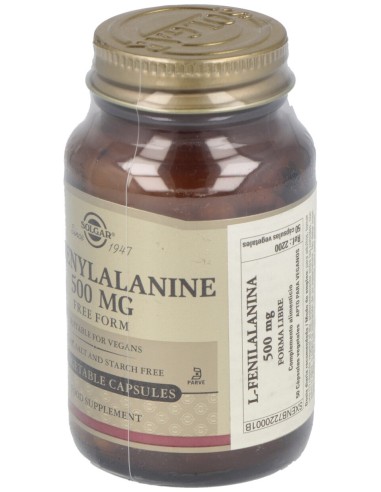 L-Fenilalanina 500Mg. 50Cap.