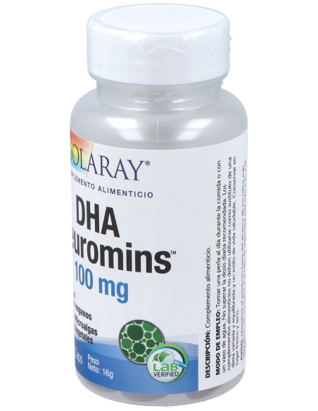 Solaray Dha Neuromins 100Mg 30Perlas