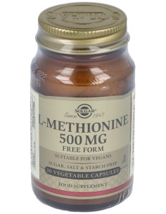 L-Metionina 500Mg. 30Cap.