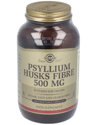 Psyllium Fibra Cascara 200Cap