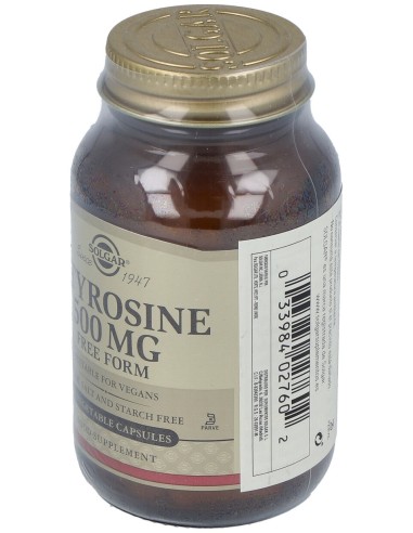 L-Tirosina 500Mg. 50Cap.