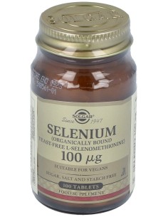 Selenio 100Mcg (Sin Levadura) 100Comp