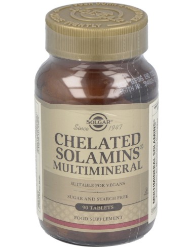 Solamins (Complejo Minerales Quelados) 90Comp