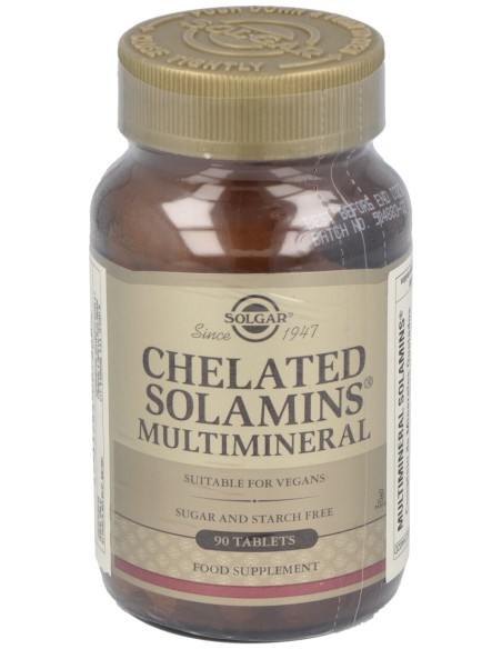 Solamins (Complejo Minerales Quelados) 90Comp