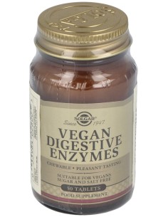 Vegan Enzimas Digestivas 50Comp.Mast.