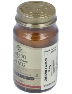 Coenzima Q10 30Mg. 30Vegicap.
