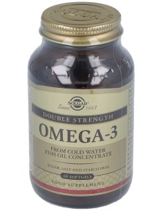 Omega 3 Alta Concentracion Double Strength 60Perla