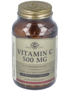 Vitamina C 500Mg. 100Vegicaps