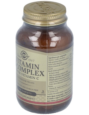 B Complex+Vit.C 100Comp