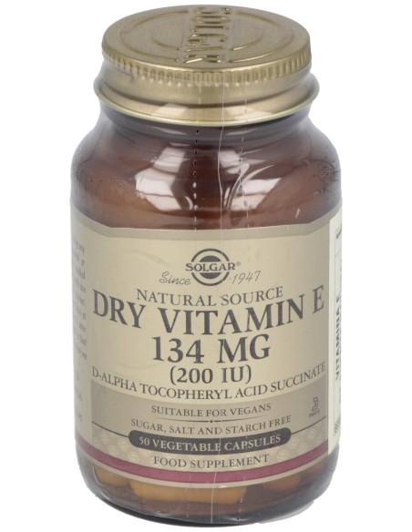 Vitamina E Seca 200Ui 50Vegicaps