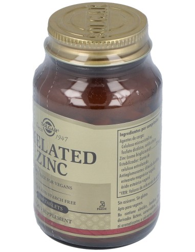 Zinc Quelado 100Comp