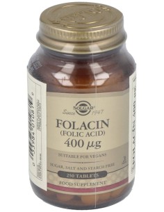 Acido Folico 400Mcg. (Folacin) 250Comp