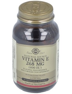 Vitamina E 400Iu (268Mg) 50Cap.Blanda Veg.