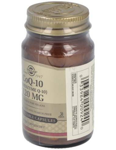 Coenzima Q10 120Mg. 30Cap.