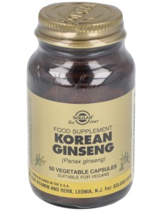 Ginseng Coreano (Panax Ginseng) 50Veg.