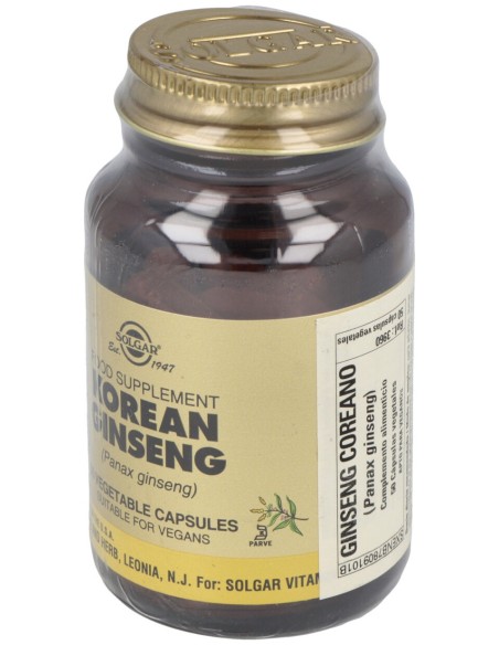 Ginseng Coreano (Panax Ginseng) 50Veg.