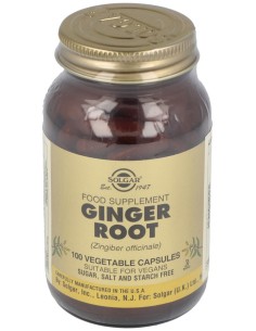 Jengibre (Zingiber Officinali.) 520Mg. Fp 100Cap.