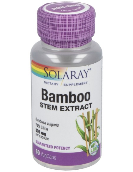 Solaray Bamboo 300Mg 60Cáps