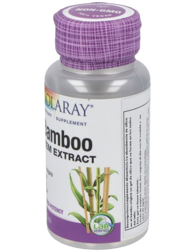 Solaray Bamboo 300Mg 60Cáps