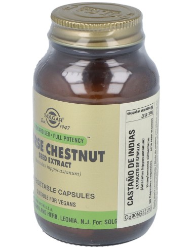 Castaño De Indias-Semilla-Aesculus Hip. 60Vegicaps