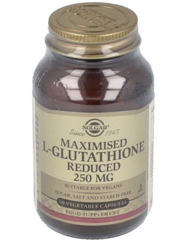 L-Glutation Maximizado 250Mg 60Vegicaps
