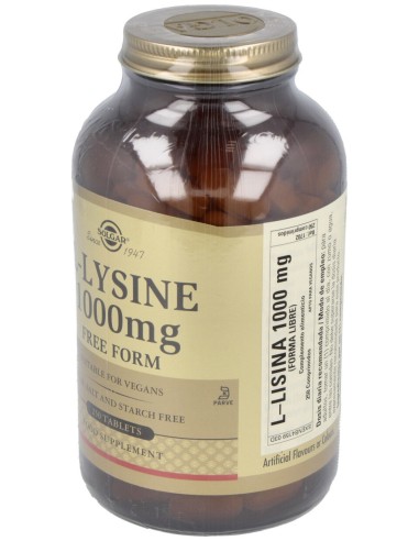 L-Lisina 1000Mg. 250Comp.