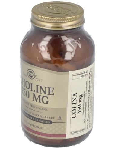 Colina 350Mg 100Vegicaps