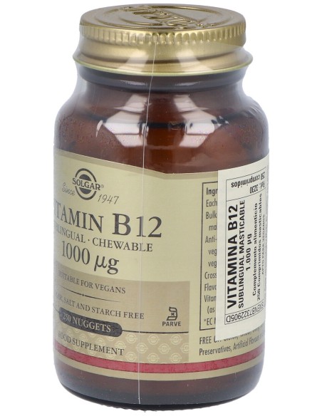 Vitamina B12 Cianocobalamina 1000Mcg 250Comp.Mast