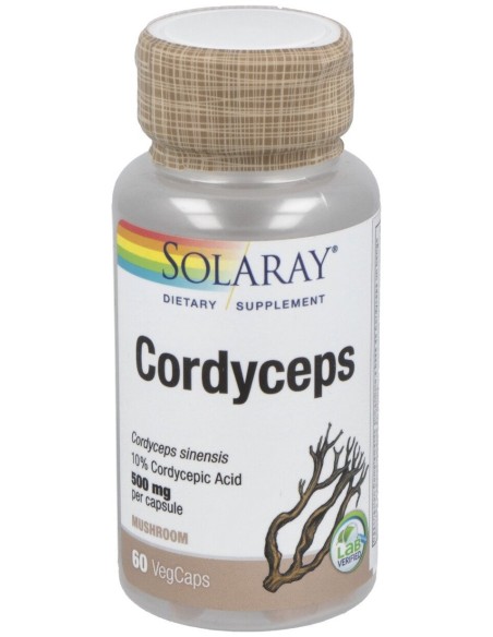 Solaray Cordyceps 520Mg 60 Cáps