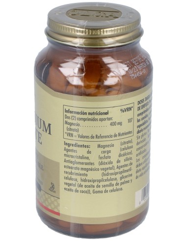 Citrato De Magnesio 120Comp.