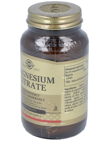Citrato De Magnesio 60Comp.