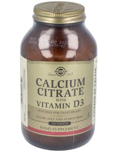 Citrato De Calcio Con Vitamina D 240Comp